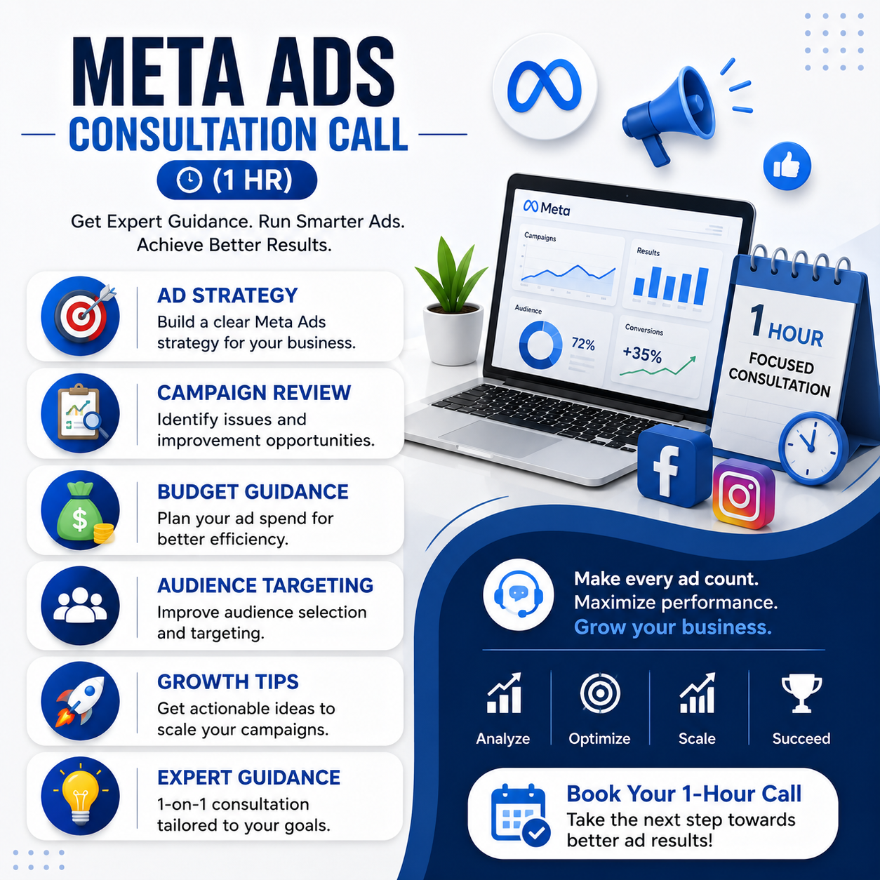 Meta Ads Consultation Call (1 Hr)